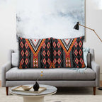 Niho Taniwha Taniko Motif Pillow Cover - Aussie Hoodie