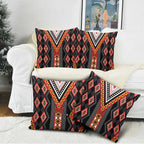 Niho Taniwha Taniko Motif Pillow Cover - Aussie Hoodie