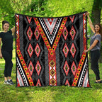 Niho Taniwha Taniko Motif Quilt
