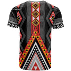 Niho Taniwha Taniko Motif T Shirt