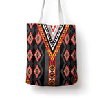 Niho Taniwha Taniko Motif Tote Bag - Aussie Hoodie
