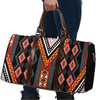 Niho Taniwha Taniko Motif Travel Bag - Aussie Hoodie