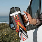 Niho Taniwha Taniko Motif Tumbler With Handle