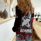 AFL Essendon Bombers 1872 Aboriginal Women Casual Shirt LT9