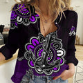 AFL Fremantle Dockers 1994 Aboriginal Women Casual Shirt LT9
