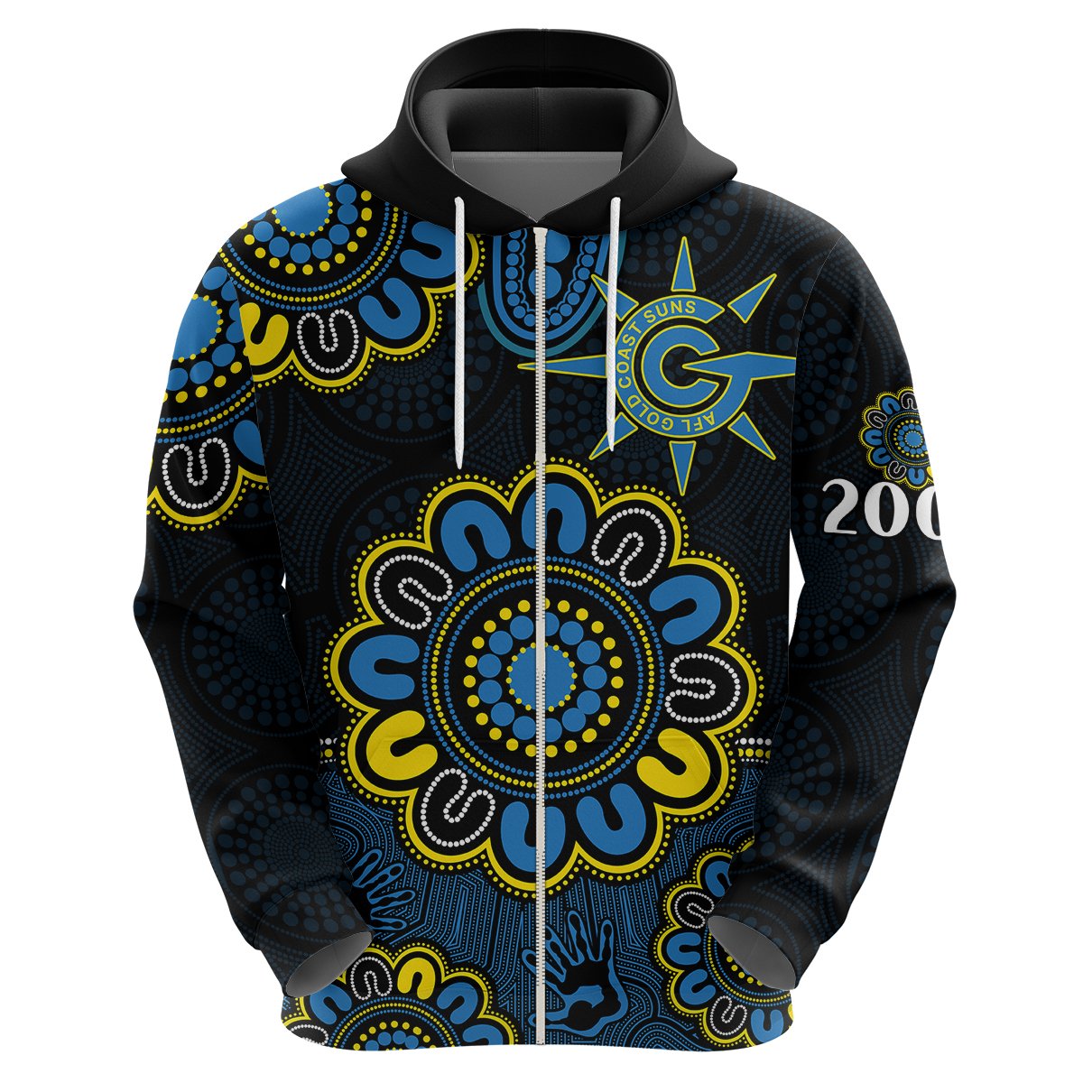 afl-gold-coast-suns-2009-aboriginal-blue-style-hoodie