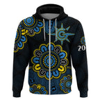custom-personalised-afl-gold-coast-suns-2009-aboriginal-blue-style-hoodie