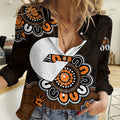 AFL GWS Giants 2012 Aboriginal Women Casual Shirt LT9