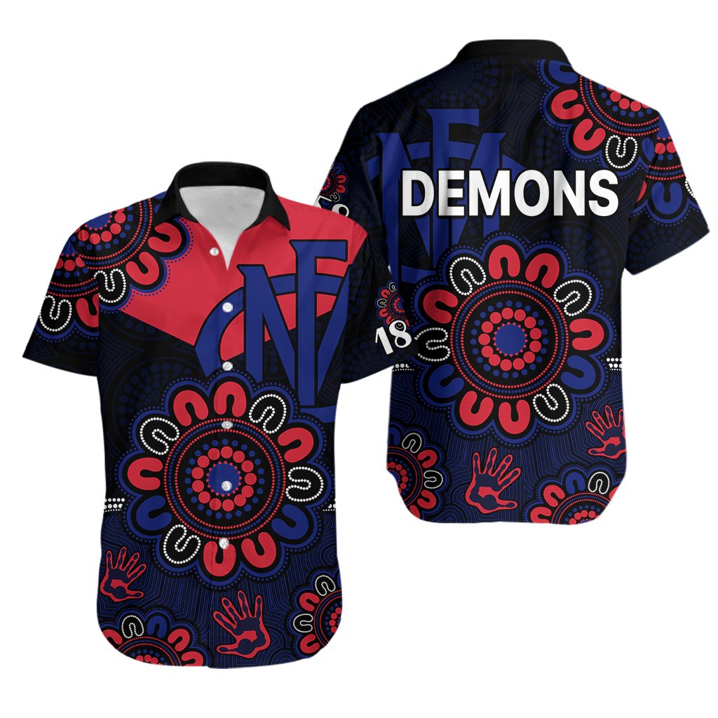 afl-melbourne-demons-1858-aboriginal-hawaiian-shirt