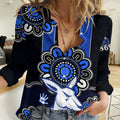 AFL North Melbourne Kangaroos 1869 Aboriginal Women Casual Shirt LT9