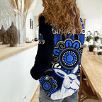 AFL North Melbourne Kangaroos 1869 Aboriginal Women Casual Shirt LT9