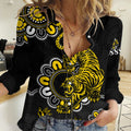 AFL Richmond Tigers 1885 Aboriginal Women Casual Shirt LT9