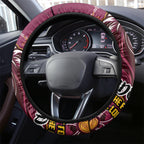 Broncos NAIDOC Week 2024 Steering Wheel Cover Aboriginal Fire Burning Sparks
