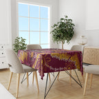 Personalised Broncos NAIDOC Week 2024 Tablecloth Aboriginal Fire Burning Sparks