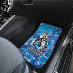 Personalised Bulldogs NAIDOC Week 2024 Car Mats Aboriginal Fire Burning Sparks