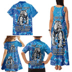 Personalised Bulldogs NAIDOC Week 2024 Family Matching Tank Maxi Dress and Hawaiian Shirt Aboriginal Fire Burning Sparks