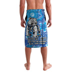 Personalised Bulldogs NAIDOC Week 2024 Lavalava Aboriginal Fire Burning Sparks