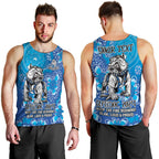 Personalised Bulldogs NAIDOC Week 2024 Men Tank Top Aboriginal Fire Burning Sparks