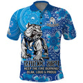 Personalised Bulldogs NAIDOC Week 2024 Polo Shirt Aboriginal Fire Burning Sparks