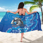 Personalised Bulldogs NAIDOC Week 2024 Sarong Aboriginal Fire Burning Sparks