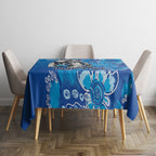 Personalised Bulldogs NAIDOC Week 2024 Tablecloth Aboriginal Fire Burning Sparks