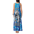 Personalised Bulldogs NAIDOC Week 2024 Tank Maxi Dress Aboriginal Fire Burning Sparks