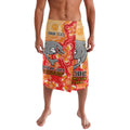 Personalised Dolphins NAIDOC Week 2024 Lavalava Aboriginal Fire Burning Sparks