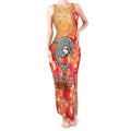 Personalised Dolphins NAIDOC Week 2024 Tank Maxi Dress Aboriginal Fire Burning Sparks