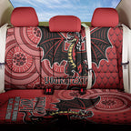 Personalised Dragons NAIDOC Week 2024 Back Car Seat Cover Aboriginal Fire Burning Sparks
