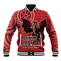 Personalised Dragons NAIDOC Week 2024 Baseball Jacket Aboriginal Fire Burning Sparks