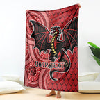 Personalised Dragons NAIDOC Week 2024 Blanket Aboriginal Fire Burning Sparks