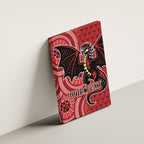 Personalised Dragons NAIDOC Week 2024 Canvas Wall Art Aboriginal Fire Burning Sparks