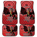Personalised Dragons NAIDOC Week 2024 Car Mats Aboriginal Fire Burning Sparks