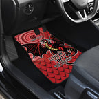 Personalised Dragons NAIDOC Week 2024 Car Mats Aboriginal Fire Burning Sparks