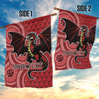 Personalised Dragons NAIDOC Week 2024 Garden Flag Aboriginal Fire Burning Sparks