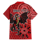 Personalised Dragons NAIDOC Week 2024 Hawaiian Shirt Aboriginal Fire Burning Sparks