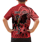 Personalised Dragons NAIDOC Week 2024 Hawaiian Shirt Aboriginal Fire Burning Sparks
