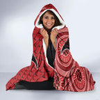 Personalised Dragons NAIDOC Week 2024 Hooded Blanket Aboriginal Fire Burning Sparks