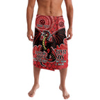 Personalised Dragons NAIDOC Week 2024 Lavalava Aboriginal Fire Burning Sparks