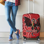 Personalised Dragons NAIDOC Week 2024 Luggage Cover Aboriginal Fire Burning Sparks