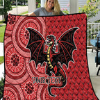 Personalised Dragons NAIDOC Week 2024 Quilt Aboriginal Fire Burning Sparks