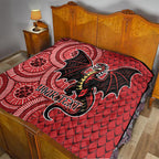 Personalised Dragons NAIDOC Week 2024 Quilt Aboriginal Fire Burning Sparks