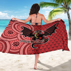 Personalised Dragons NAIDOC Week 2024 Sarong Aboriginal Fire Burning Sparks