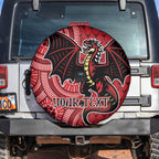 Personalised Dragons NAIDOC Week 2024 Spare Tire Cover Aboriginal Fire Burning Sparks