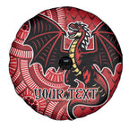 Personalised Dragons NAIDOC Week 2024 Spare Tire Cover Aboriginal Fire Burning Sparks