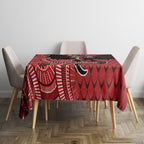 Personalised Dragons NAIDOC Week 2024 Tablecloth Aboriginal Fire Burning Sparks