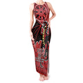 Personalised Dragons NAIDOC Week 2024 Tank Maxi Dress Aboriginal Fire Burning Sparks