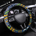 Eels NAIDOC Week 2024 Steering Wheel Cover Aboriginal Fire Burning Sparks