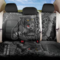 Personalised Panthers NAIDOC Week 2024 Back Car Seat Cover Aboriginal Fire Burning Sparks