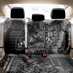 Personalised Panthers NAIDOC Week 2024 Back Car Seat Cover Aboriginal Fire Burning Sparks